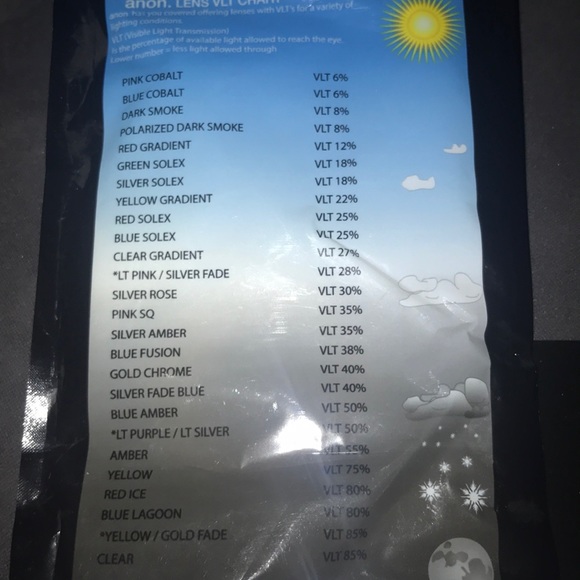 Anon Optics replacement lens (Burton) BNWT - Picture 5 of 6